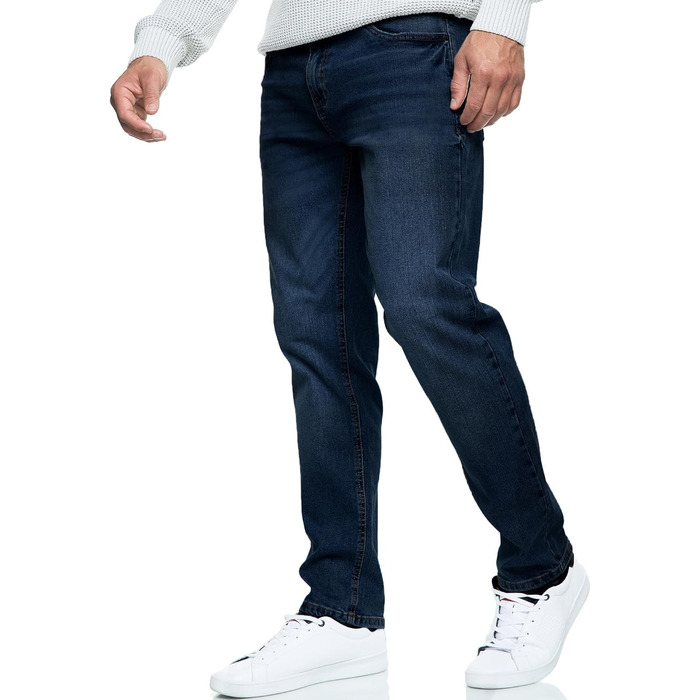 Чоловічі джинси Indicode INSantino з еластичного деніму (99% бавовна), колір - Rinse Wash, розмір 40W/32L