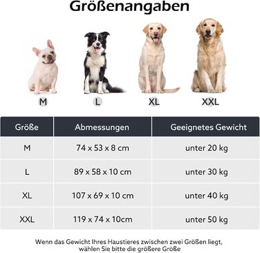 Крісло-ліжко для собак середніх порід, м'яке, знімне, антиковзаюче, 74x53x8 см, сіре