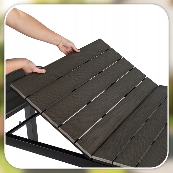 Прямокутний стіл MEBEL ELITE, 140 x 90 x 74,5 см