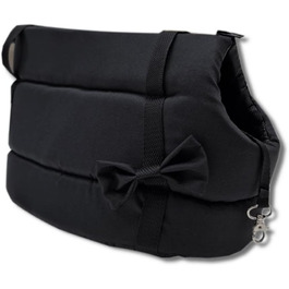 Сучасна переноска для собак та котів Odolplusz Elegante (чорна) - миюча, для маленьких/середніх, XS, S, L, M