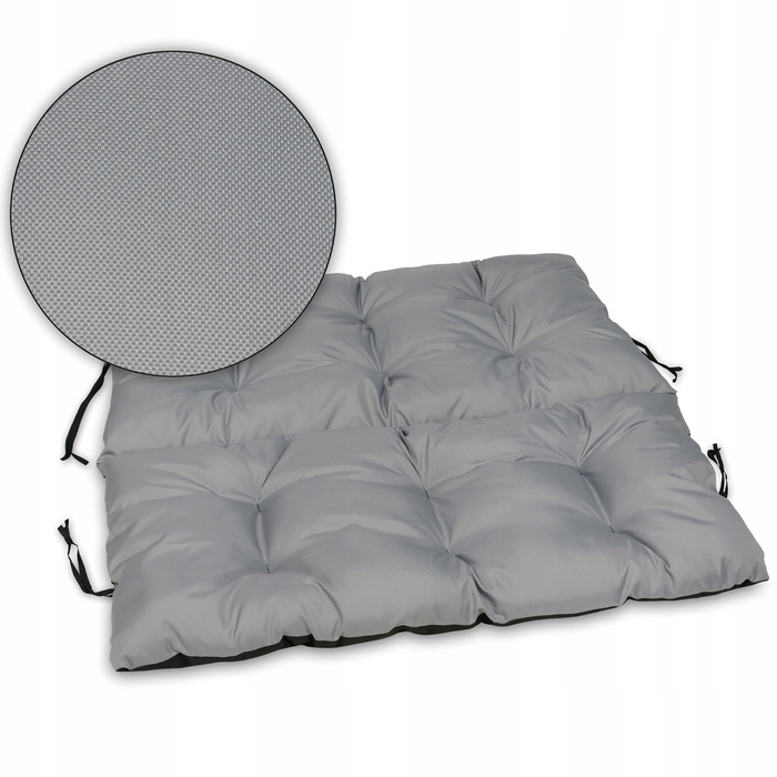 Подушка Superkissen24, 120 x 110 x 10 см, сіра