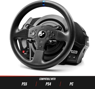 Руль для гонок Thrustmaster T300 RS GT з Force Feedback, ліцензований Gran Turismo, сумісний з PS5/PS4/PC