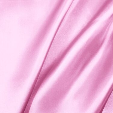 Aormenzy 50-Piece Light Pink Satin Napkins, 12 x 12 inches, Party Cloth Napkins, Square Satin Napkins, Dining Table Napkins, Soft Fabric Napkins for Wedding, Banquet, Party Decoration