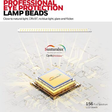 LED лампа Honeywell HJ1 Sunturalux™ для офісу та дому: регульоване світло, кріплення, захист очей, гнучкий дизайн