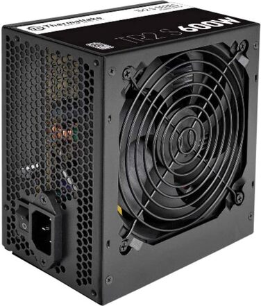 Блок живлення для ПК Thermaltake TR2 S 600W, ATX, 80 Plus, з тихим 120мм вентилятором, чорний