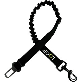 Ремінь безпеки для собак Loop на заднє сидіння авто, з карабіном, регульована довжина 60-80 см, аксесуар до килимка для собак Loop-SR1000