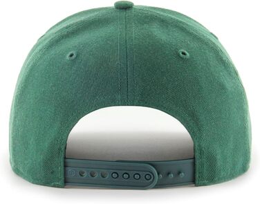 Кепка бейсболка 47 MLB Cold Zone Forest Green, регульована, з вигнутим козирком та логотипом команди