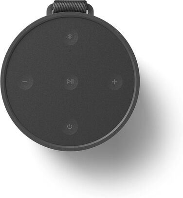 Портативна Bluetooth колонка Bang & Olufsen Beosound Explore – водонепроникна, 360° звук, 27 годин роботи, USB-C, чорний антрацит