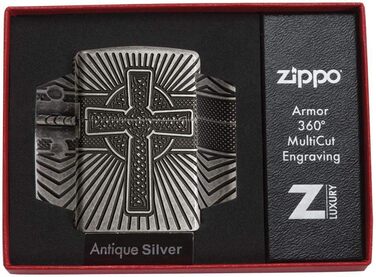 Запальничка Zippo з кельтським хрестом, колекція 2018, оригінал