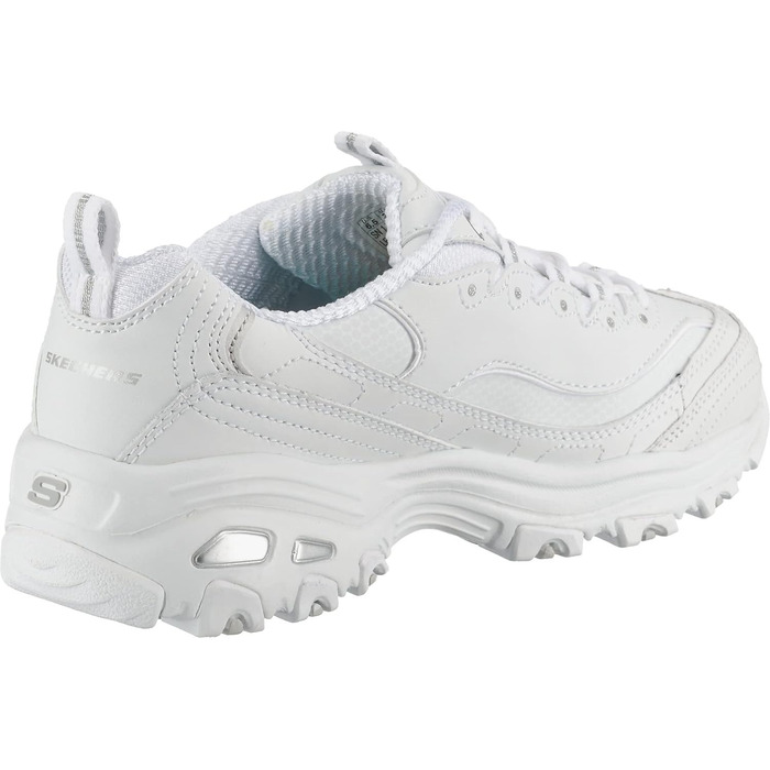Кросівки Skechers D'Lites Fresh Start для жінок з Memory Foam, чорно-білі, шкіра, сітка, розмір EU 38