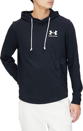 Чоловіча худі Under Armour Rival Terry LC Hoody, чорна, розмір XL