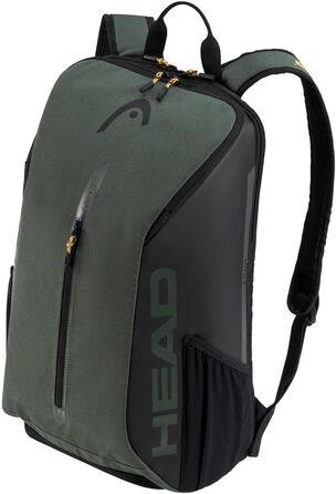 HEAD Unisex Tour Tennis Backpack - 25L Thyme/Banana