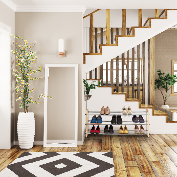 Relaxdays Extendable Shoe Rack