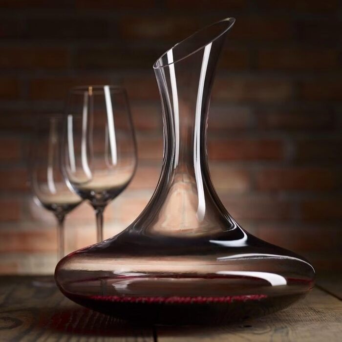 KROSNO Wine Decanter Wine Carafe | 1500 ML | Set of 1 | Avant-Garde Collection | Red Wine Decanter Decanting Carafe | Perfect for Home, Restaurants, and Parties