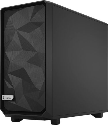 Корпус ПК Fractal Design Meshify 2 Lite White з прозорою панеллю з темпурованого скла, ATX, FD-C-MEL2A-04 (Чорний)