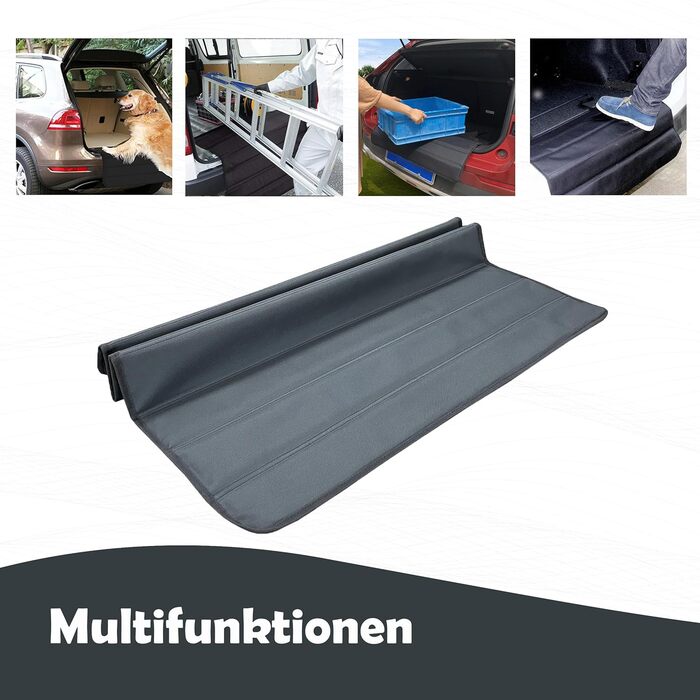 Захист для багажника автомобіля Big Ant для собак, амортизатор, сірий - підходить для будь-якого авто