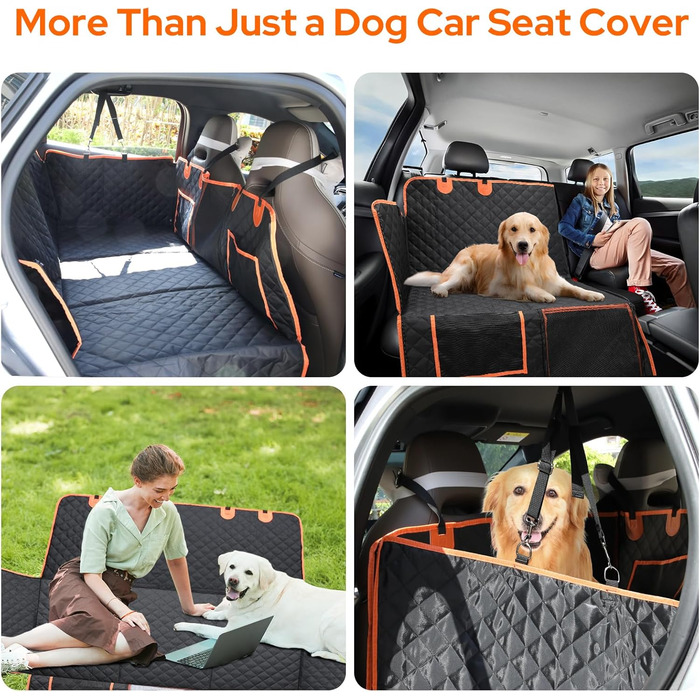 Водонепроникний килимок для собак у багажник авто, універсальний, з металевим кліпом