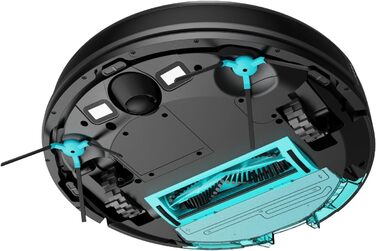 Робот-пилосос Cecotec Conga M20 з гіроскопічною навігацією, 7000 Па, 160 хв роботи, датчики захисту від падіння та щітка для різних поверхонь, керування через додаток