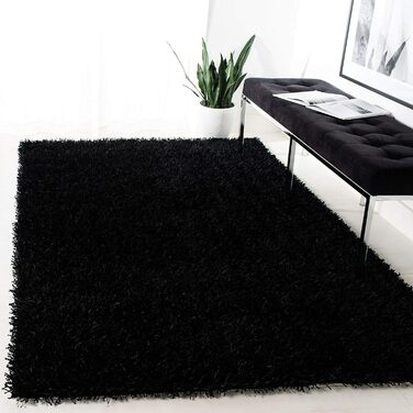 Килим SAFAVIEH Zottelig New Orleans Shag Collection, 61x91 см, шоколадного кольору