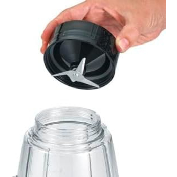 SEVERIN Стаціонарний міксер з знімним контейнером, 1,5 л, 600 Вт, SM 3707, Чорний