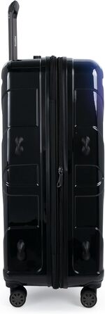 Чохол-валіза Suitline з жорстким корпусом, XL, 76 см, 96-110 літрів, ABS, TSA, Неоновий блакитний