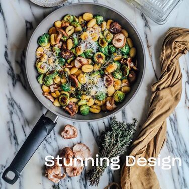 Набір сковорідок Fissler Ceratal Comfort (2 шт.) з керамічним покриттям, алюміній (24+28 см), антипригарне покриття, для індукційних плит