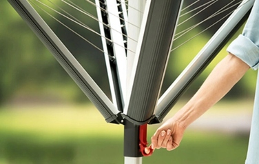 Садова сушарка для білизни Vileda Sun Lift XL, 50 метрів мотузок, комплект