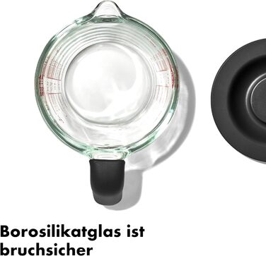 OXO Good Grips 500 ml Glass Measuring Cup with Lid