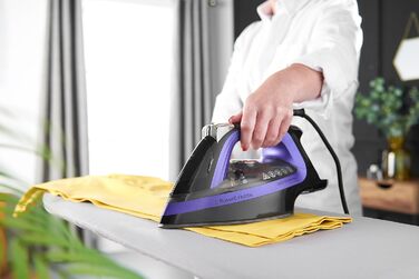 Праска Russell Hobbs One-Perfect-Temp з регулюванням температури, керамічна підошва, 2400 Вт, 200 г парового удару, самоочищення, антинакип, 26731-56