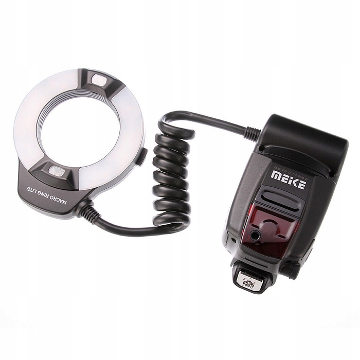 LED-спалах TTL Meike MK-14EXT для макрофотографії, для CANON