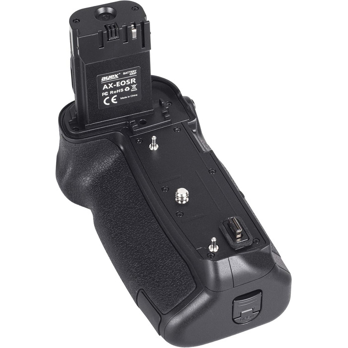 Грип для Canon EOS R Ra (сумісний з BG-E22) з акумулятором, USB-C зарядкою, чорний