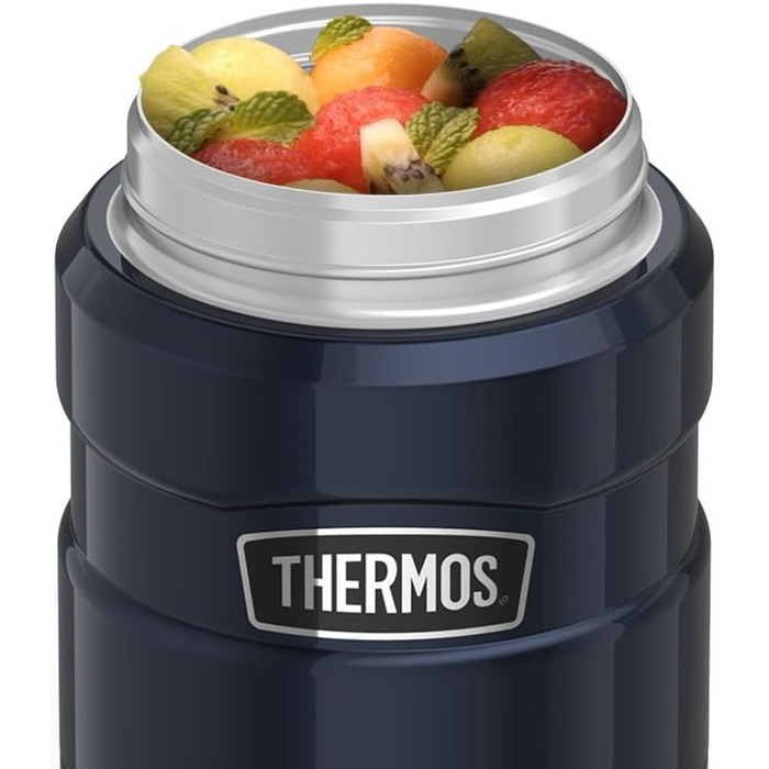 THERMOS Контейнер для їжі Stainless King, вакуумна ізоляція, 680 мл, Midnight Blue