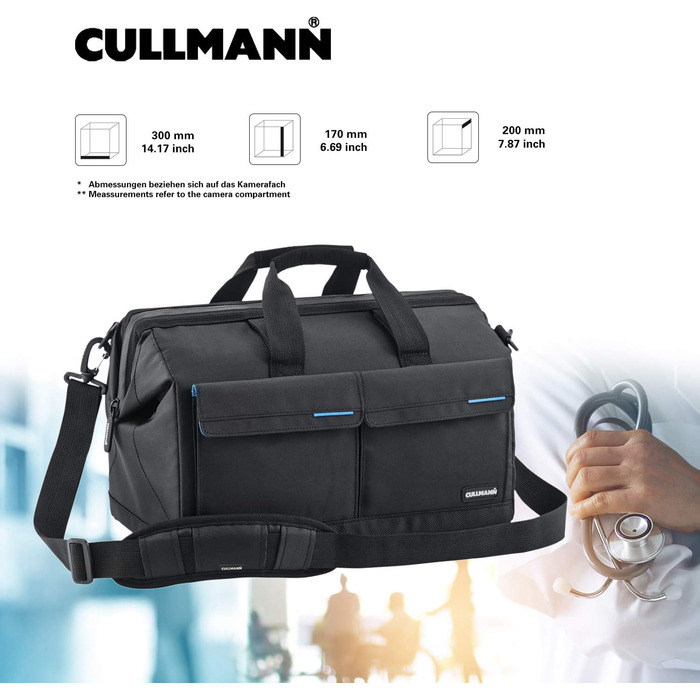 Штатив Cullmann Amsterdam Maxima: компактний, 360x170x200 мм, для фото та відео