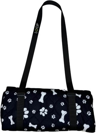 Ремінь безпеки для собак Loop для заднього сидіння авто, з карабіном, регульована довжина 60-80 см, аксесуар до килимка для собак NIMM Mich MIT