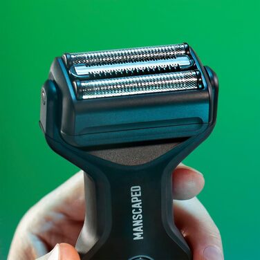 Електричний триммер MANSCAPED® The Chairman™ Plus: 2 змінні насадки, SkinSafe®-фільтр, USB-C зарядка, ніжний до шкіри