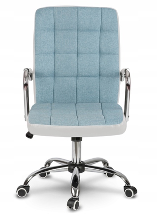 Офісне обертове крісло з оббивкою з тканини