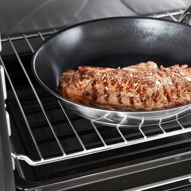 Набір сталевих сковорідок TEFAL Infinite 28/30 см, для індукційних та газових плит, з антипригарним покриттям
