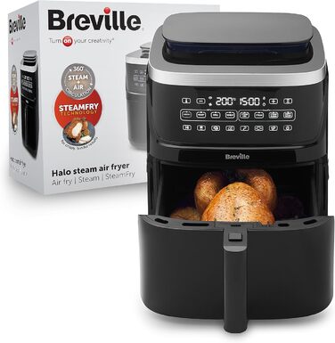 Аерофритюрниця Breville Halo Flexi 7 л з пароваркою (SteamFry)