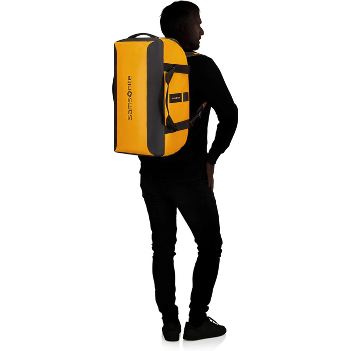 Косметичка Samsonite Paradiver Light 26 см, жовта, дорожня, набір із рюкзаком 55 см