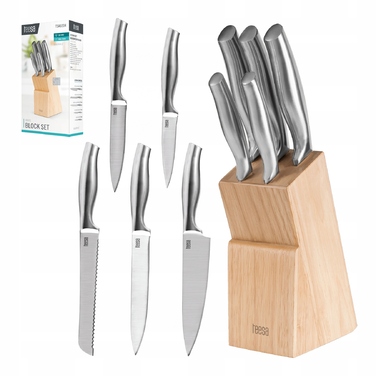 Набір ножів у підставці Teesa, 5 предметів, TSA0204