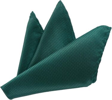 Метелик чоловічий DonDon з нагрудною хусткою, регульований розмір, темно-зелений колір