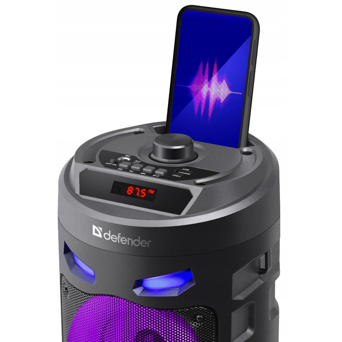 Bluetooth-колонка Defender CRASHBOOM 16W TWS KARAOKE з мікрофоном
