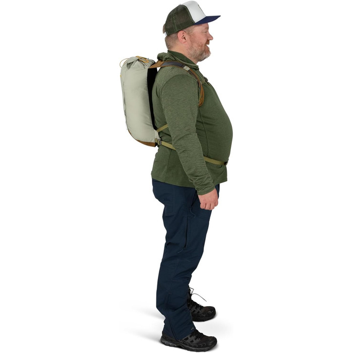 Рюкзак Osprey Daylite Cinch для унісекс, 13 л, сірий/коричневий
