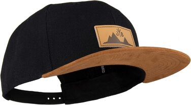 Кепка бейсболка Jumping Bird • Унісекс • Знімний козирок • Легко миється • Чорний колір