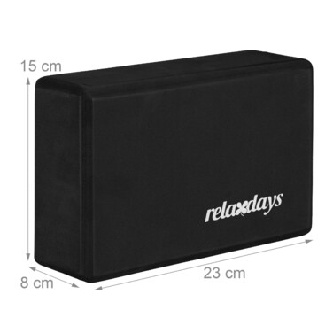 Relaxdays Yoga Block Set of 2