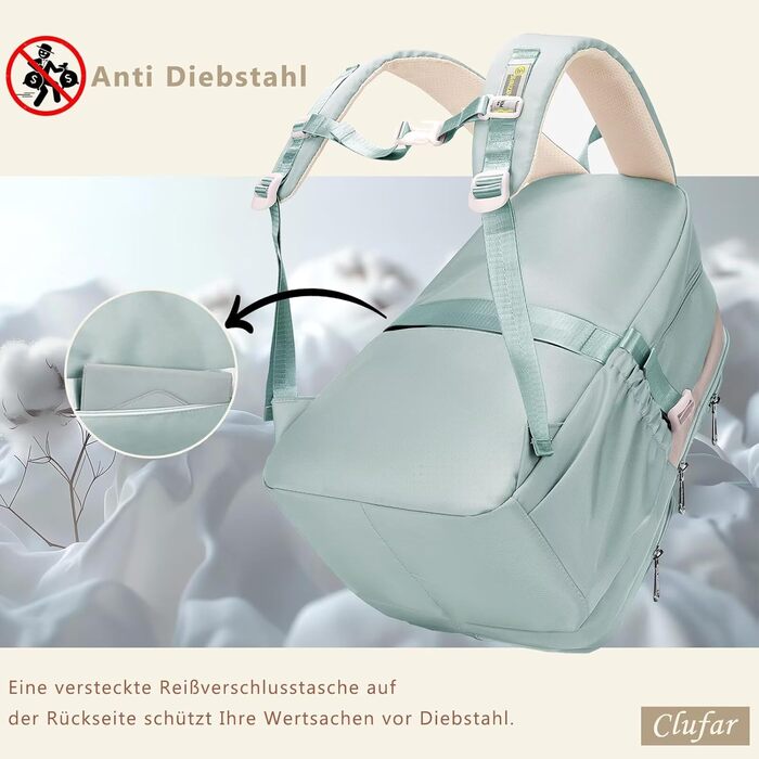 Шкільний рюкзак для підлітків (дівчаток та хлопців) - водонепроникний, великий, для школи, подорожей, повсякденного використання (блакитний)