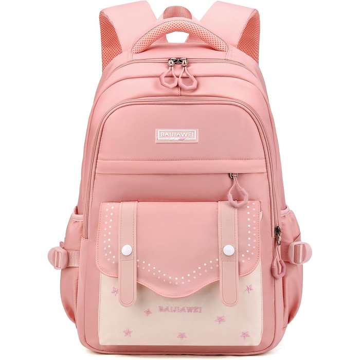 Шкільний рюкзак для дівчаток-підлітків, 2025, великий, для гімназії, старшої школи, 30L (рожевий)