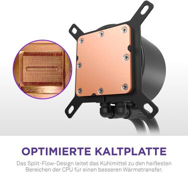 NZXT Kraken Z240 - Рідинна система охолодження CPU з LCD-дисплеєм, чорний