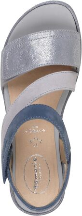 Босоніжки жіночі Tamaris 8-88705-44 Wide Fit, світло-блакитні, 39 EU