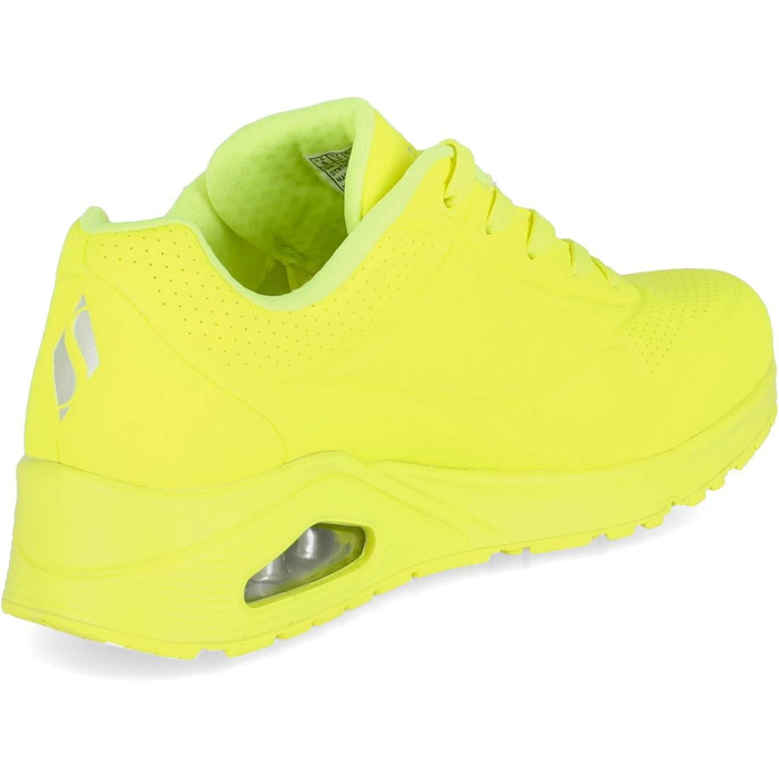 Жіночі кросівки Skechers UNO Night Shades, 42 EU, Durabuck, неоновий жовтий